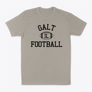 Galt Illinois Football Classic Dad T-Shirt