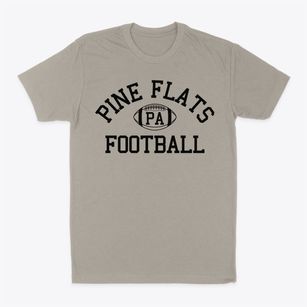 Pine Flats Pennsylvania Football Classic Dad T-Shirt