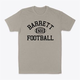 Barrett New Hampshire Football Classic Dad T-Shirt
