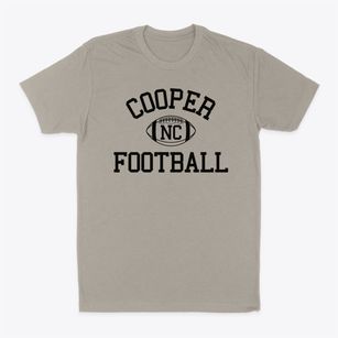 Cooper North Carolina Football Classic Dad T-Shirt