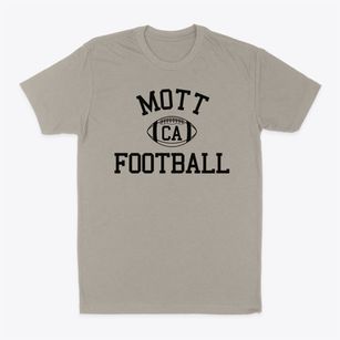 Mott California Football Classic Dad T-Shirt