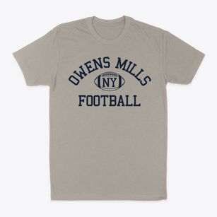 Owens Mills New York Football Classic Dad T-Shirt