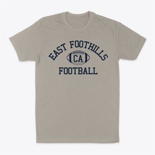 East Foothills California Football Classic Dad T-Shirt
