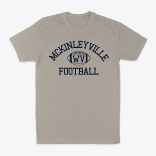 Mckinleyville West Virginia Football Classic Dad T-Shirt