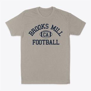 Brooks Mill California Football Classic Dad T-Shirt