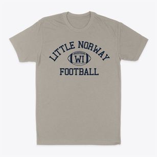 Little Norway Wisconsin Football Classic Dad T-Shirt