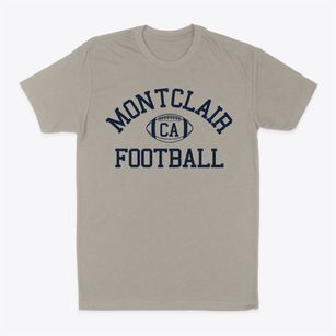 Montclair California Football Classic Dad T-Shirt