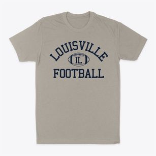Louisville Illinois Football Classic Dad T-Shirt