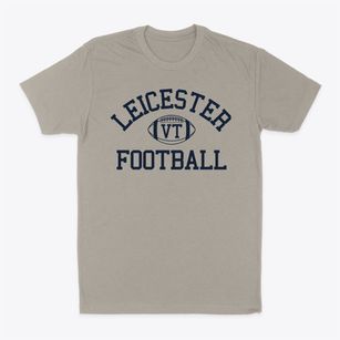 Leicester Vermont Football Classic Dad T-Shirt