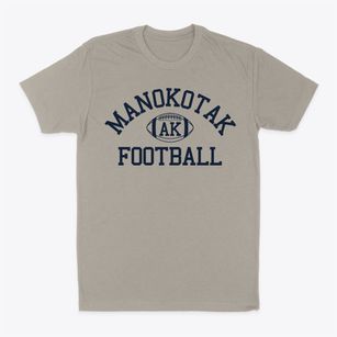 Manokotak Alaska Football Classic Dad T-Shirt