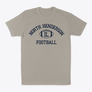 North Henderson Illinois Football Classic Dad T-Shirt