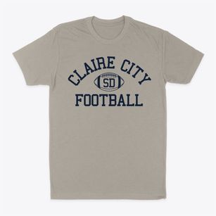 Claire City South Dakota Football Classic Dad T-Shirt