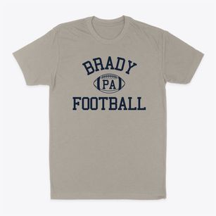 Brady Pennsylvania Football Classic Dad T-Shirt