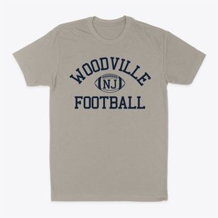Woodville New Jersey Football Classic Dad T-Shirt