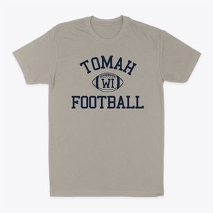 Tomah Wisconsin Football Classic Dad T-Shirt
