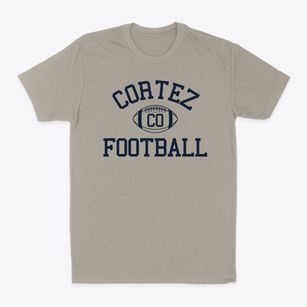 Cortez Colorado Football Classic Dad T-Shirt