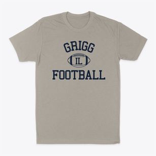 Grigg Illinois Football Classic Dad T-Shirt