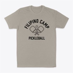 Filipino Camp Hawaii Pickleball Classic Dad T-Shirt
