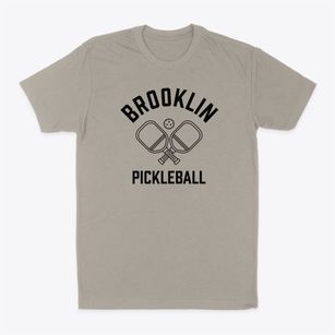 Brooklin Maine Pickleball Classic Dad T-Shirt