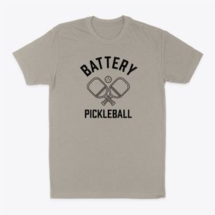 Battery Virginia Pickleball Classic Dad T-Shirt