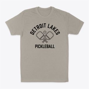 Detroit Lakes Minnesota Pickleball Classic Dad T-Shirt