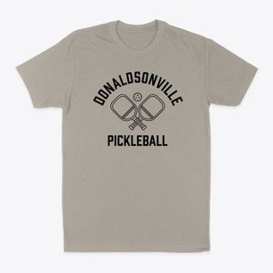 Donaldsonville Louisiana Pickleball Classic Dad T-Shirt