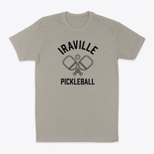 Iraville Virginia Pickleball Classic Dad T-Shirt
