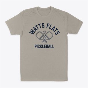 Watts Flats New York Pickleball Classic Dad T-Shirt