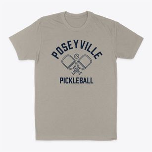 Poseyville Indiana Pickleball Classic Dad T-Shirt