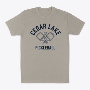 Cedar Lake Texas Pickleball Classic Dad T-Shirt
