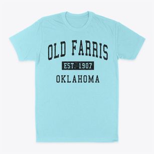 Old Farris Oklahoma Classic Established Classic Dad T-Shirt