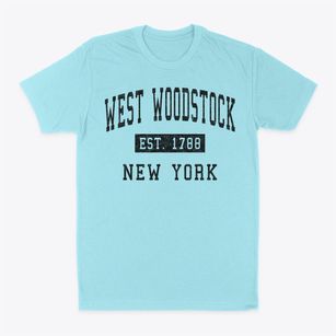 West Woodstock New York Classic Established Classic Dad T-Shirt