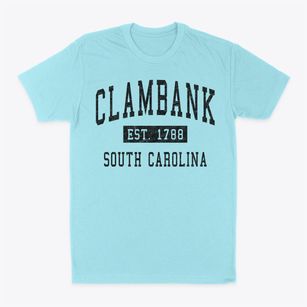 Clambank South Carolina Classic Established Classic Dad T-Shirt