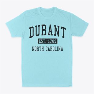 Durant North Carolina Classic Established Classic Dad T-Shirt