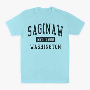Saginaw Washington Classic Established Classic Dad T-Shirt