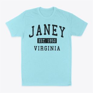 Janey Virginia Classic Established Classic Dad T-Shirt