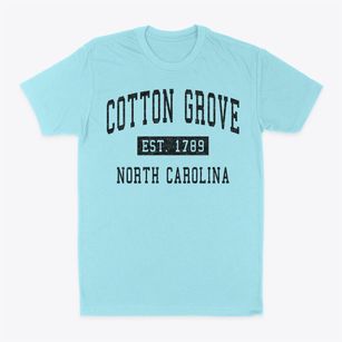 Cotton Grove North Carolina Classic Established Classic Dad T-Shirt