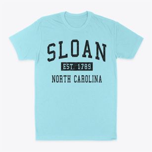 Sloan North Carolina Classic Established Classic Dad T-Shirt