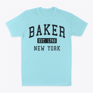 Baker New York Classic Established Classic Dad T-Shirt