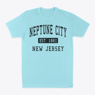 Neptune City New Jersey Classic Established Classic Dad T-Shirt