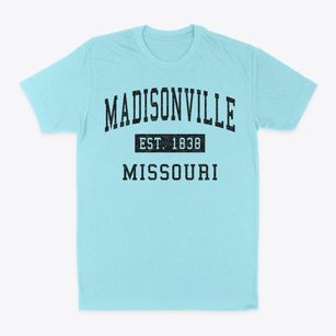 Madisonville Missouri Classic Established Classic Dad T-Shirt