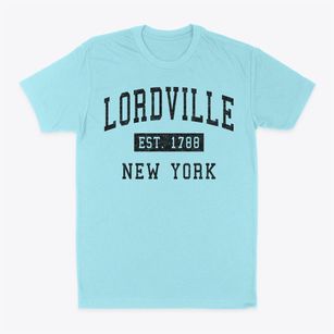Lordville New York Classic Established Classic Dad T-Shirt
