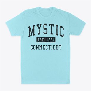 Mystic Connecticut Classic Established Classic Dad T-Shirt