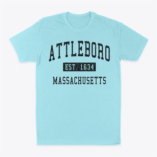 Attleboro Massachusetts Classic Established Classic Dad T-Shirt