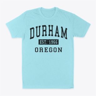 Durham Oregon Classic Established Classic Dad T-Shirt