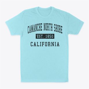 Camanche North Shore California Classic Established Classic Dad T-Shirt