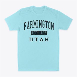 Farmington Utah Classic Established Classic Dad T-Shirt