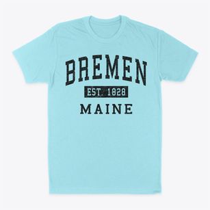 Bremen Maine Classic Established Classic Dad T-Shirt