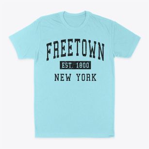 Freetown New York Classic Established Classic Dad T-Shirt