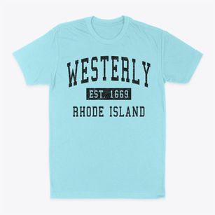 Westerly Rhode Island Classic Established Classic Dad T-Shirt